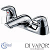 Ideal Standard Ceraplan SL Dual Control 2 Taphole Bath Filler Spares