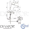 Ideal Standard B8064AA Mixer Spare Diagram