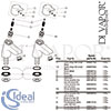 Ideal Standard Active Pair Basin Taps Spares