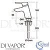 Ideal Standard B8077AA Spare Diagram