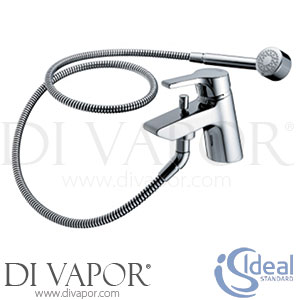 Ideal Standard B8078AA Active Single Lever One Taphole Bath Shower Mixer with Shower Kit Spare Parts