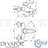 Ideal Standard B8208AA Mixer Spare Diagram