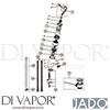 Jado B8219AA Mixer Spare Diagram
