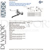 Jado B8223AA Mixer Spare Tech Diagram