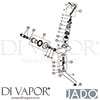 Jado B8225AA Spare Diagram