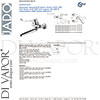 Jado B8225AA Spare Tech Diagram