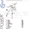 Ideal Standard B8246AA Mixer Spare Tech Diagram