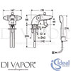 Ideal Standard B8246AA Mixer Spare Diagram