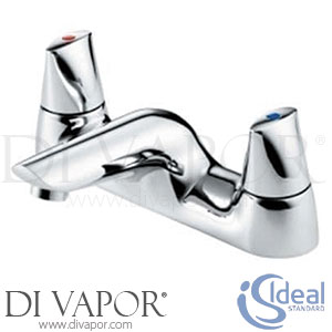 Ideal Standard B8254AA Ceraplan Chrome Disc Dual Control Two Taphole Spare Parts