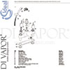 Ideal Standard B8259AA Mixer Spare Tech Diagram