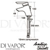 Armitage Shanks B8261AA Mixer Spare Diagram