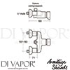 Armitage Shanks B8264AA Mixer Spare Diagram