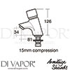 Armitage Shanks B8267AA Spare Diagram
