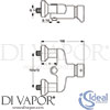 Ideal Standard B8297AA Spare Parts Diagram