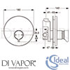 Ideal Standard B8299AA Mixer Spare Diagram