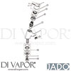 Jado B8301AA Spare Tech Diagram