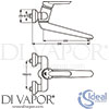 Ideal Standard B8313AA Mixer Spare Diagram