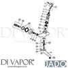 Jado B8314AA Mixer Spare Diagram