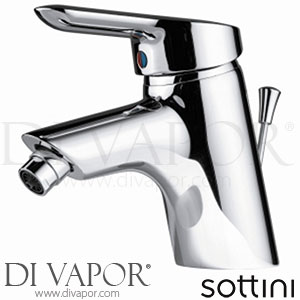 Sottini B8422AA Rosita Single Lever Bidet Mixer with Pop-Up Waste Tap Spare Parts
