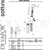 Sottini B8425AA GEN1 Spare Tech Diagram