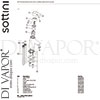 Sottini B8431AA GEN1 Spare Tech Diagram