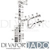 Jado B8436AA Mixer Tap Spare Diagram