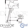 Ideal Standard B8574AA Mixer Spare Diagram