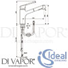 Ideal Standard B8987AA Diagram