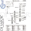 Ideal Standard B9052AA Mixer Spare Tech Diagram