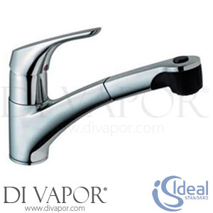 Ideal Standard Gust Sink Mixer R-Mounted Chrome 1H P/Out Kitchen Tap Spare Parts B9056AA