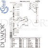 Ideal Standard B9056AA Mixer Spare Tech Diagram