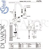 Ideal Standard B9059AA Spare Tech Diagram