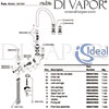 Ideal Standard Pula Sink Mixer R-Mounted Dc Tub Spt Kitchen Tap Spares