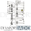 Jado B9494AA Mixer Tap Spare Diagram