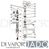 Jado B9495AA Mixer Spare Diagram