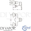 Ideal Standard B9570AA Mixer Spare Diagram
