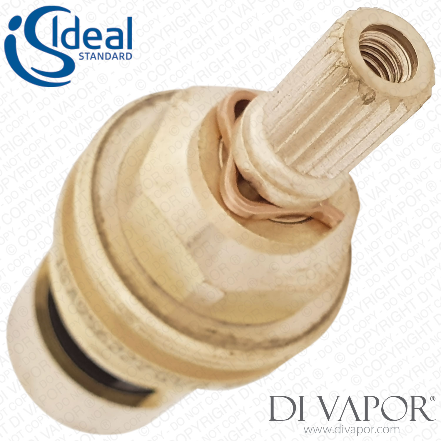 Ideal Standard B960350NU Half Turn 1/2 Inch Cartridge - 20 Spline, Anti ...