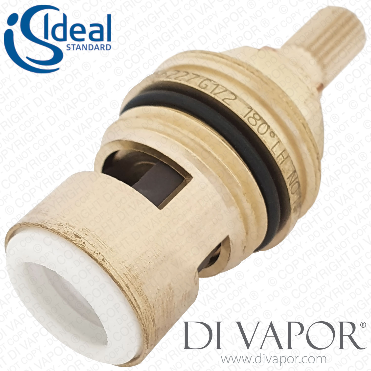 Ideal Standard B960350NU Half Turn 1/2 Inch Cartridge - 20 Spline, Anti ...