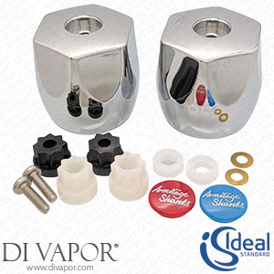 Ideal Standard B960995AA Handle Set Hexagonal Spare Parts