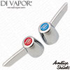 Armitage Shanks Sandringham B960997AA Lever Handwheel Handle Set  (E908730 N-1-B) - Chrome