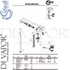 Ideal B9679AA Mixer Spare Tech Diagram