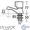 Ideal Standard B9681AA Spare Diagram