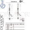 Ideal Standard B9681AA Spare Tech Diagram