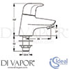 Ideal Standard B9686AA Spare Diagram