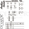 Armitage Shanks B9865AA GEN1 Spare Tech Diagram