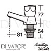 Armitage Shanks B9866AA GEN1 Spare Diagram