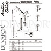 Armitage Shanks B9867AA GEN1 Mixer Spare Tech Diagram