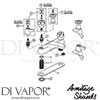 Armitage Shanks B9870AA GEN1 Mixer Spare Diagram