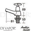 Armitage Shanks B9875AA GEN1 Spare Diagram