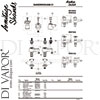 Armitage Shanks B9875AA GEN1 Spare Tech Diagram